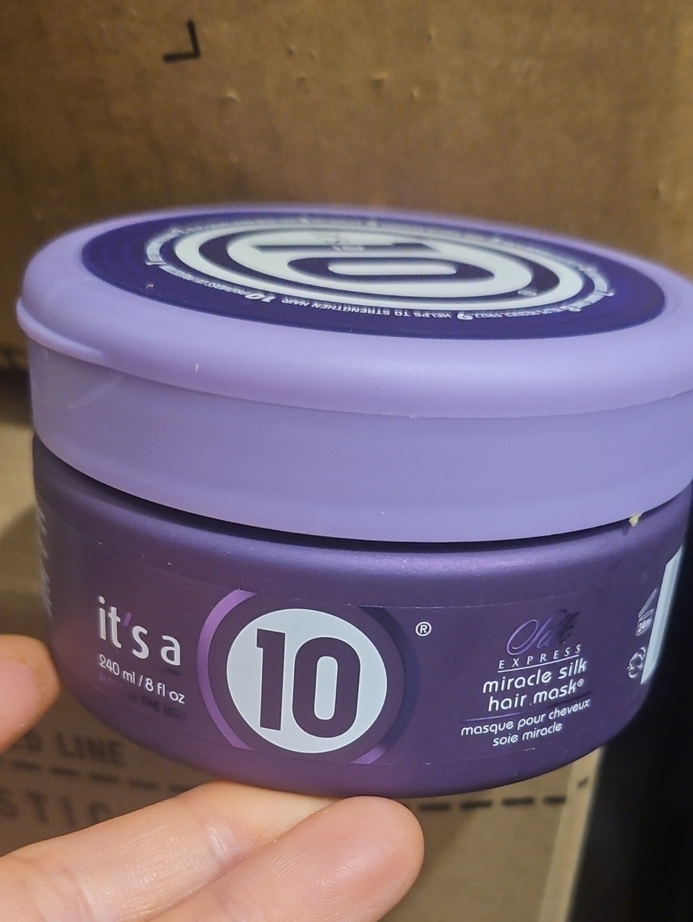 Brand new never been opened miracle silk hair mask.